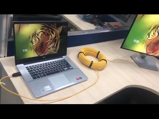 Cabo de alta velocidade ótico ativo 4k do cabo de Hangalaxy 4K 8K HDMI/AOC Hdmi