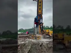 Двигатель Grouting снаряжение сверла TMZ Crawler шоссе - 1250 video