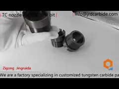 Срок службы подсказки брызг Тк карбида вольфрама длинный для буровых наконечников ПДК video