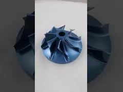 5 aixs CNC Machining Custom Aluminum Machining Blue Anodizing  CNC Parts