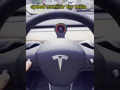 Модель y Tesla аксессуаров модели Tesla экрана Lcd беспроводная возглавляет вверх по дисплею video