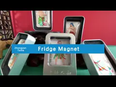изготовленный на заказ магнит холодильника 3d, кристаллический стеклянный магнит холодильника сувенира video