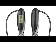 Веревочка Nonslip ручки электронная считая прыгая с носить вес video