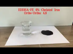EDDHA FE 6% Chelated Iron Fertilizer For Agriculture Microelement Iron Supplement