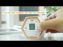 Таймер обратного отсчета цифров куба Мулти функции электрический для изучения и кухни video