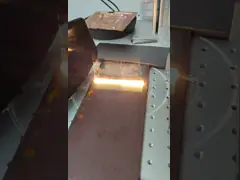 Волоконный лазер Mopa мощностью 500 Вт с водяным охлаждением высокой мощности video