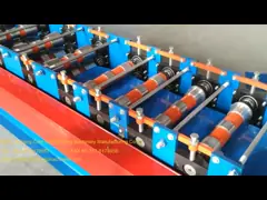 Крен строительного материала стальной формируя крен крышки Ридж долины машины формируя машину video