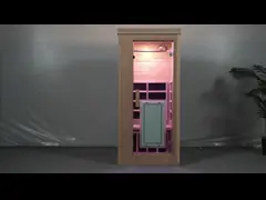 1 комната сауны крытого мини деревянного полного спектра человека сухая с низким EMF video