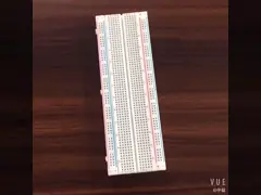 2.54mm 4 Power Rails Electronics 830 Breadboard video