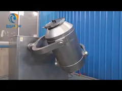 Зерно еды смесителя порошка лаборатории 3d фармацевтическое химическое video