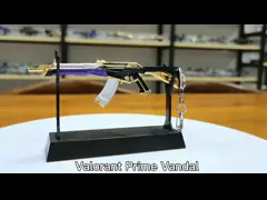 Вандала модели оружия металла золота металл мини основного ключевой цепной производит искусство украшения подарка шестерни игры всхода Valorant video