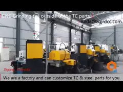 Замена цементированного карбида сопла вольфрама ТК для режущих абразивов video