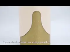 Коробки отправителя вина подарочных коробок бутылки вина картона упаковывая для 3 пакетов бутылки video