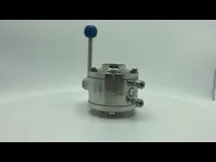 Санитарные клапан-бабочки нержавеющей стали, 4 клапан-бабочка доказательства руководства смешивая video