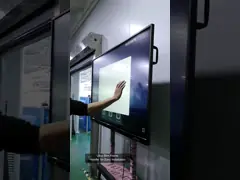 Smart Interactive Flat Panel Capacitive Touchscreen Android 9.0 OS Smartboard For Conference