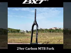 T800 Carbon Mountain Bike Fork 29er Thru Axle Carbon Fiber Disc Brake