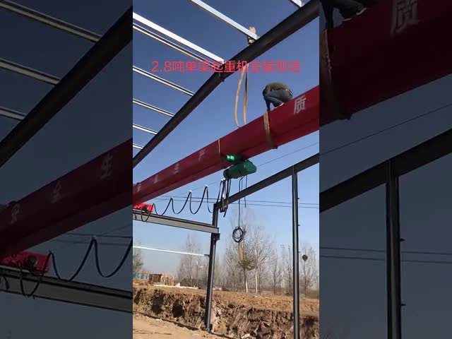 Modularized 32t Load A5 Overhead Bridge Crane 30m Lifting