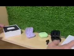 Макаронs красит управление касания Ipx5 Наушники воздуха мини водоустойчивое video