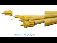 Construction Equipment Interlocking Kelly Bar For IMT / Soilmec Rotary Drilling Rig