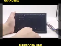 Емкостный стерео автомобиля андроида блок беспроводного андроида 7 IPS дюйма автоматический главный video