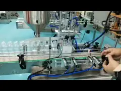 Заполнитель винта сока покрывая/машина пластиковой бутылки заполняя покрывая video