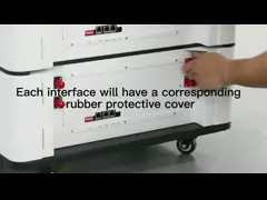 Перезаряжаемые блок батарей панели солнечных батарей Lifepo4, солнечная батарея лития 48v video