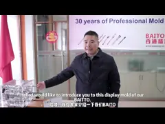 Прессформа точности 60HRC разделяет части прессформы точности отливает части в форму точности Cnc запасных частей подвергая механической обработке video