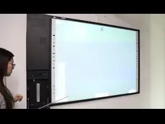 96 Inch Aluminium Frame Infrared Touch Projector Interactive Electronic Whiteboard For School Teachi