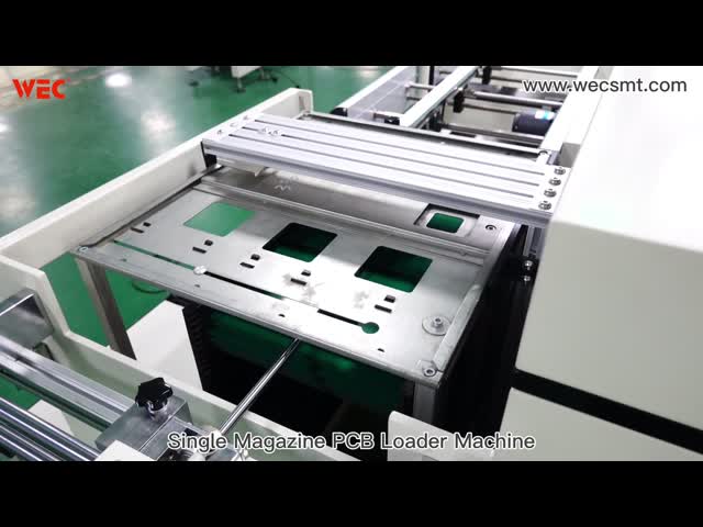 WECの単一の雑誌PCBの積込み機機械SMT生産ライン