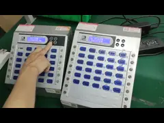 The flash chips semifinished with 100% all tested by h5 testing file twice in USB memory factory