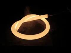 24 Вт Мат поверхность 3D гибкая силиконовая неоновая полоса настраиваемая белая 2700K + 5000K video