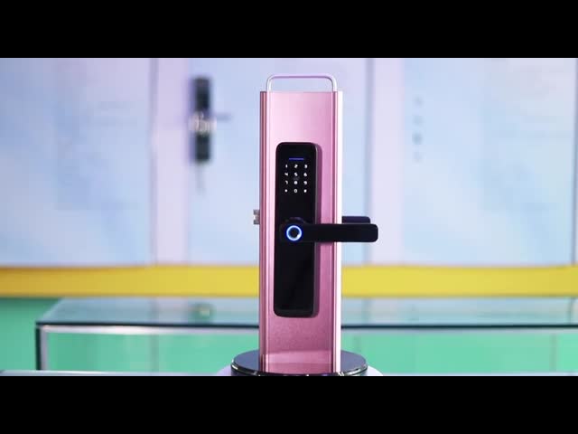 Fechamento resistente do teclado numérico de Bluetooth da fechadura da porta de bronze vermelha de Wifi Bluetooth