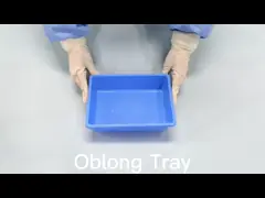 Медицинское пластиковое устранимое блюдо подноса почки одевая тазы Emesis для хирургии video