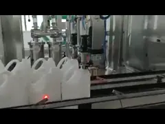 Автоматическая заполняя покрывая машина для прикрепления этикеток для бутылки соуса плода томата пластиковой стеклянной video