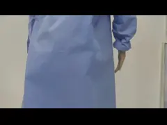 Мантия SMS не сплетенное 45gsm медицинской изоляции устранимая хирургическая video