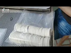 TS16949 пар устойчивое PTFE покрывая колцеобразное уплотнение FKM резиновое video