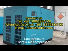Electric Industrial Low Pressure Screw Compressor 50hp 37kw 2 - 5bar