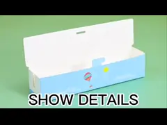 Печатание розовой подарочной коробки печенья Macaron упаковывая Recyclable с окном video