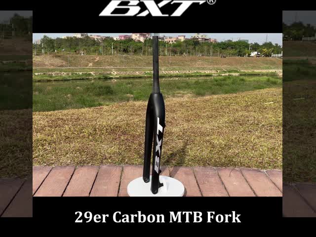 BOOST Carbon Fiber Suspension Fork T800 MTB Mountain Carbon Fiber Front Fork 29 Disc Brake