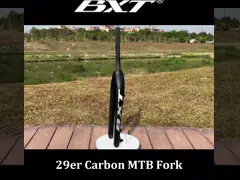 Велосипед дороги волокна углерода T800 развлетвляет велосипед горы MTB крепко развлетвляет 29 через цапфу video