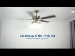 Remote Control 52 Inch Decorative Farmhouse Ceiling Fan With 5 Lights