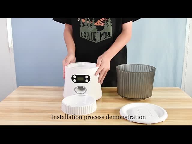Controlo a distância inteligente de Cat Smart Pet Feeder Wifi do cão de Glomarket Tuya com câmera