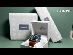 Подарочная коробка браслета коробок первоклассных роскошных ювелирных изделий упаковывая шикарная с подушкой video