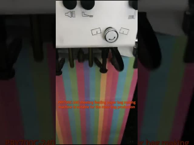 機械正方形に最下の自動広がる供給をするPRY700C-240ペーパー買い物袋