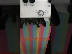 Хозяйственная сумка бумаги PRY700C-240 делая квадратом машины нижний автоматический покрывая питаться video