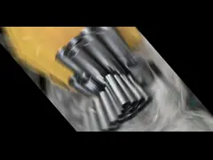 Стеклянная электрическая поддерживая чистая длина электродов 1300mm молибдена video