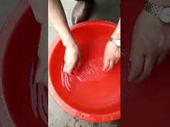 100% Биоразлагаемый логотип водорастворимых сумок ПВА, напечатанный таможней по магазинам video