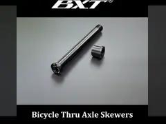 Быстрый выпуск велосипеда дороги BXT через протыкальник цапфы отсутствие алюминия черноты рычага высокопрочного video