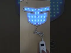 Oem Reduce Wrinkle Acne Silicone Led Light Therapy Mask For Beauty Spa