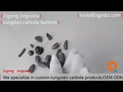 Биты кнопки карбида Оли кнопок минирования карбида вольфрама ТК сверля video